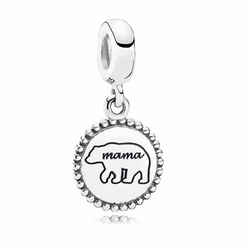 Pandora Australia Mama Bear Dangle Charm - Sterling Silver | THBFIV471